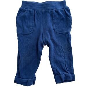 Kate Quinn Blue Joggers Size 6-12 Months Organic Cotton